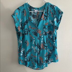 Floral Print Women's Top